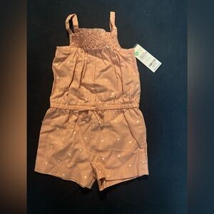Oshkosh pink girls romper